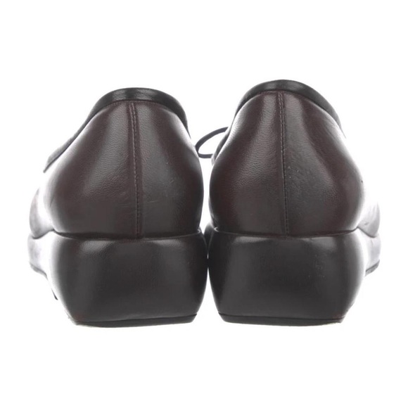 Vintage Chanel Cap Toe Ballerina Shoes with self tie Bows & Platform heels - Picture 6 of 8